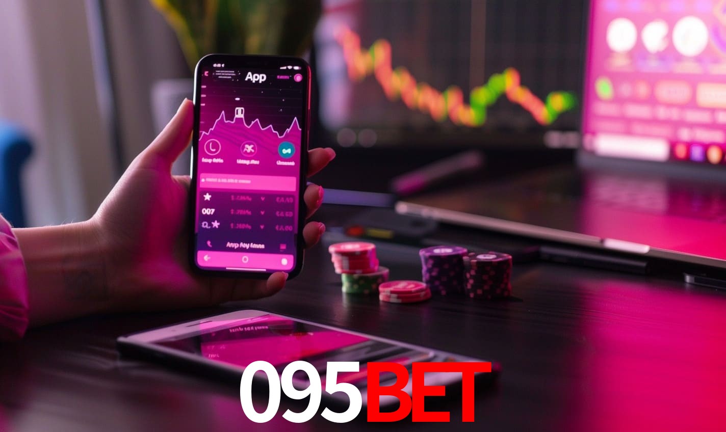 Recursos Exclusivos do App 095BET - Modo Offline, Login Biométrico